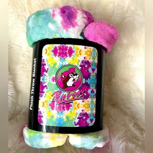 Buc-ees Plush Throw Blanket - Picture 1 of 5